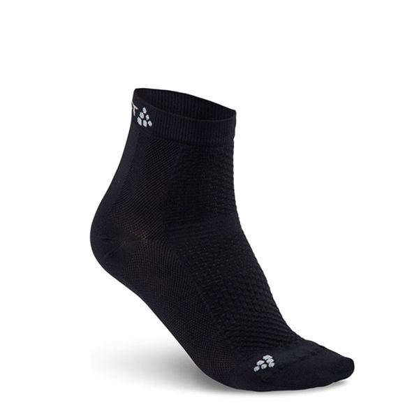 Комплект з двох пар шкарпеток Craft Cool Mid 2 - Pack Sock чорні 1905044-9999