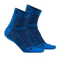 Фото Комплект з двох пар шкарпеток Craft Cool Mid 2 - Pack Sock синій 1905044-2356