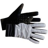 Фото Рукавички Craft Siberian Glow Glove сріблисто-сірі з чорним 1906573-926999