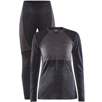Комплект жіночої термобілизни Craft Core Wool Mix Set чорний 1912477-999985